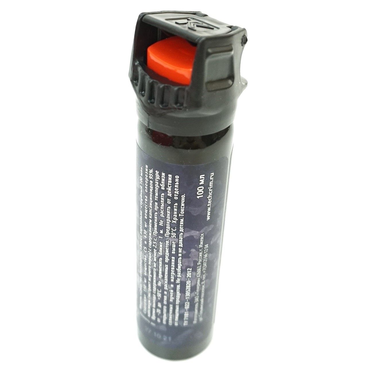 Газовый баллончик Боец (аэрозольно-струйный), 100 мл