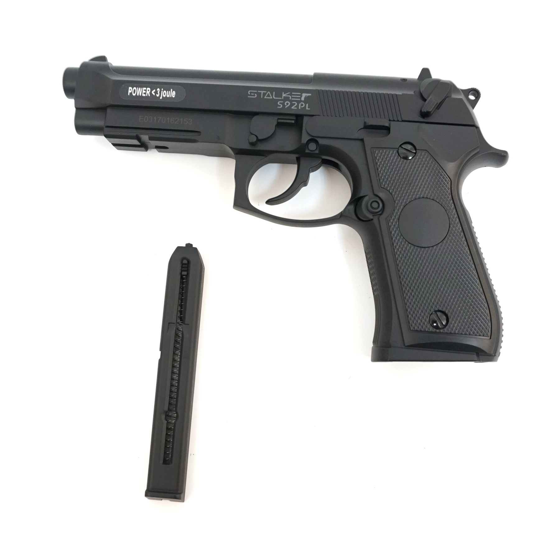 Пневматический пистолет Stalker S92PL (аналог Beretta 92) 4,5 мм
