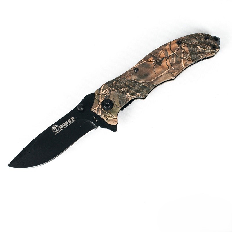 Тактический складной нож Boker B091, камень