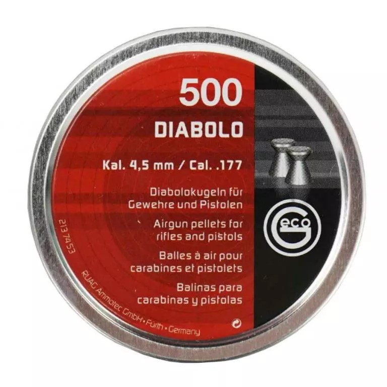 Пули пневматические RWS Geco Diabolo 4,5 мм 0,45 грамма (500 шт.)
