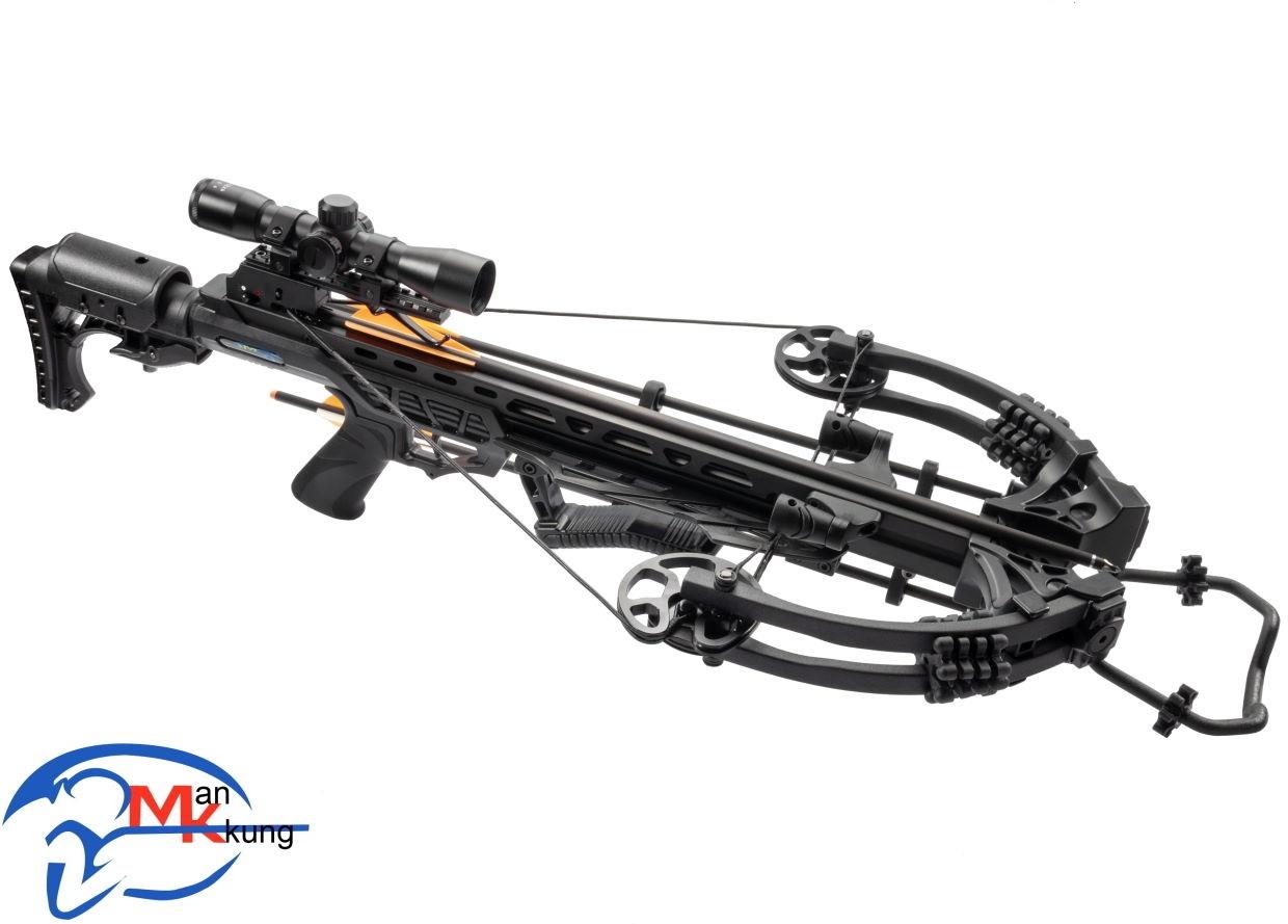 Арбалет блочный Man Kung MK-XB58 Kraken черный KIT (полная комплектация)