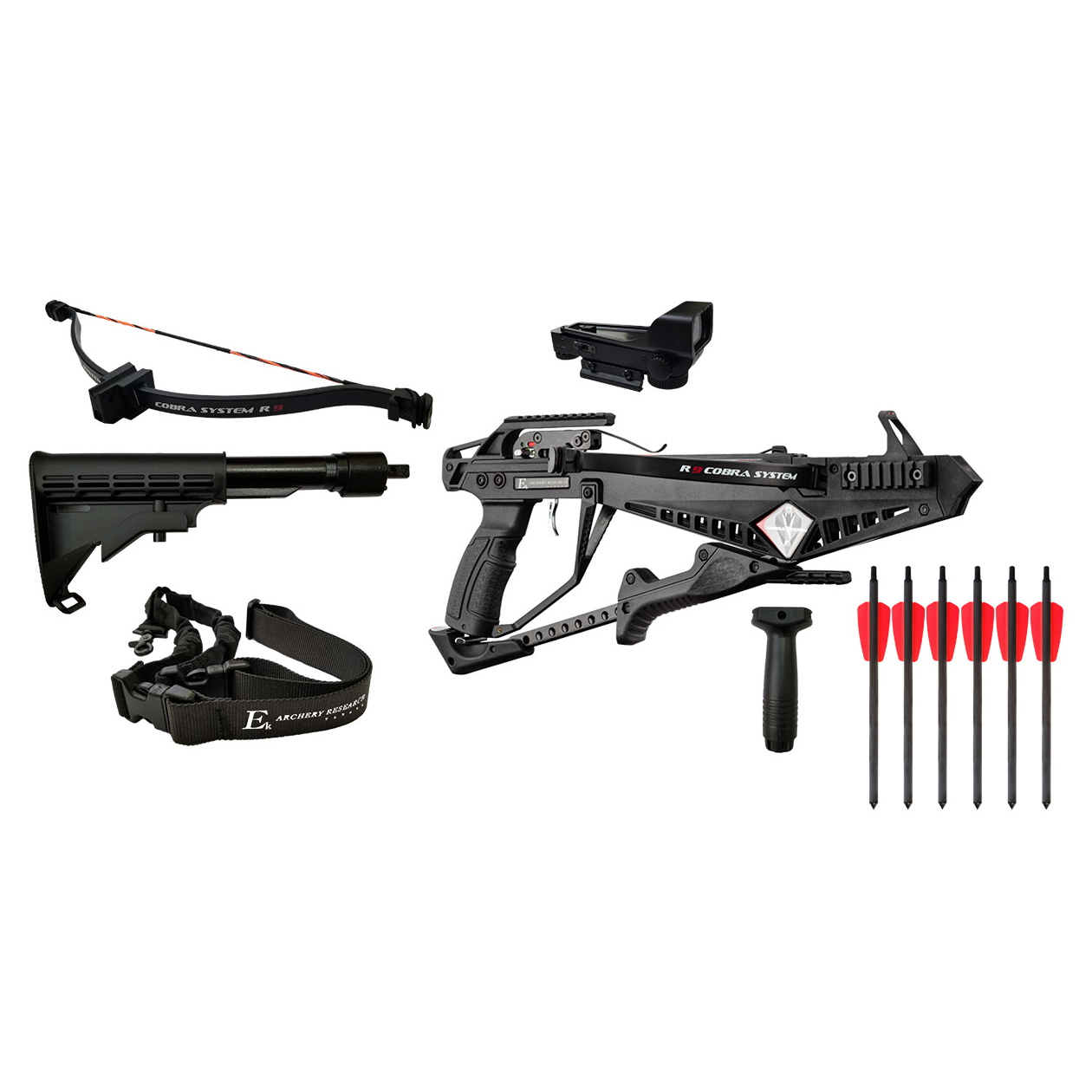 Арбалет Ek Cobra System R9 Deluxe (расширенная комплектация, CR-090BA)
