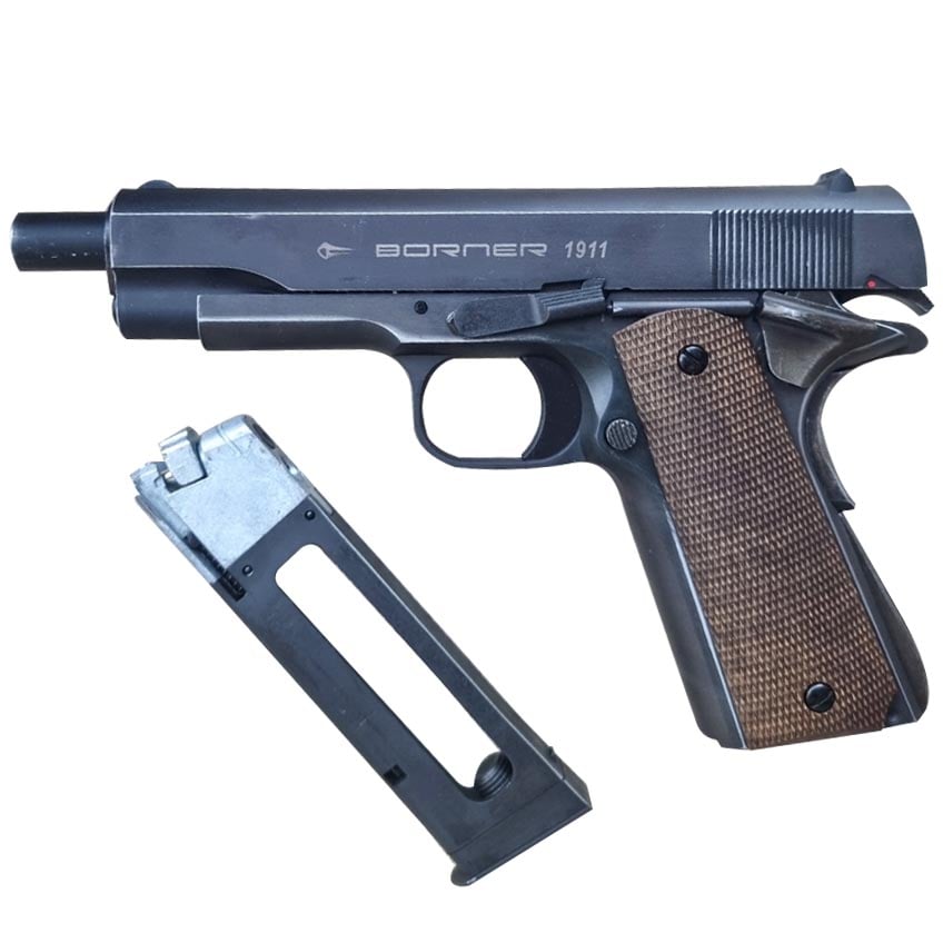 Пневматический пистолет Borner 1911 Blowback 4,5 мм