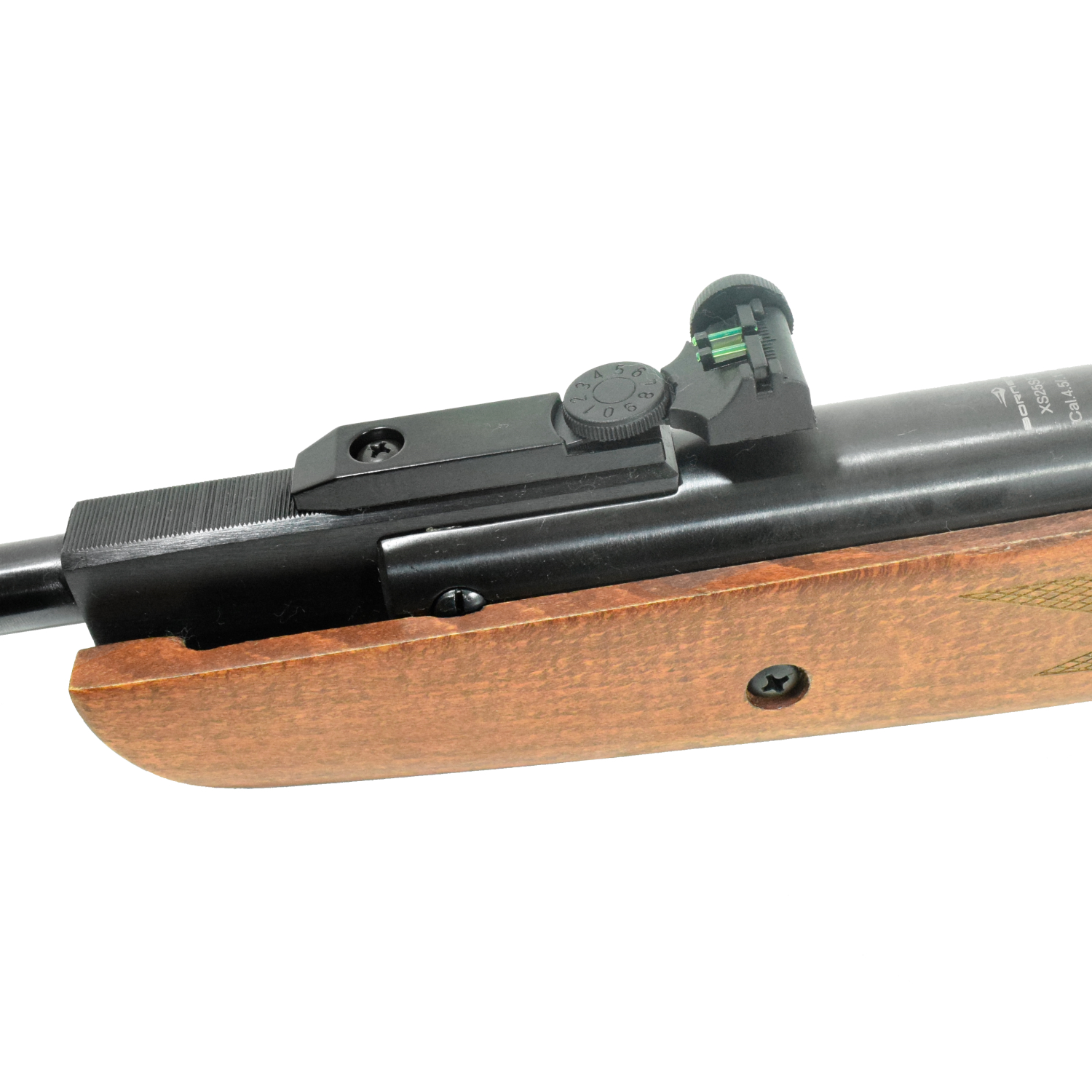 Пневматическая винтовка Borner Attack Wood (переломка, дерево, XS25SF) 4,5 мм