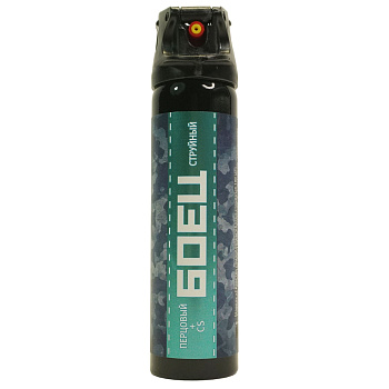 Газовый перцовый баллончик Боец (струйный), 100 мл