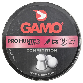 Пули пневматические Gamo Pro Hunter Impact 4,5 мм 0,49 грамма (500 шт.)