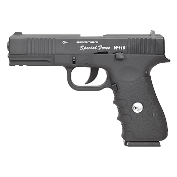 Пневматический пистолет Borner W119 (Glock 17) 4,5 мм