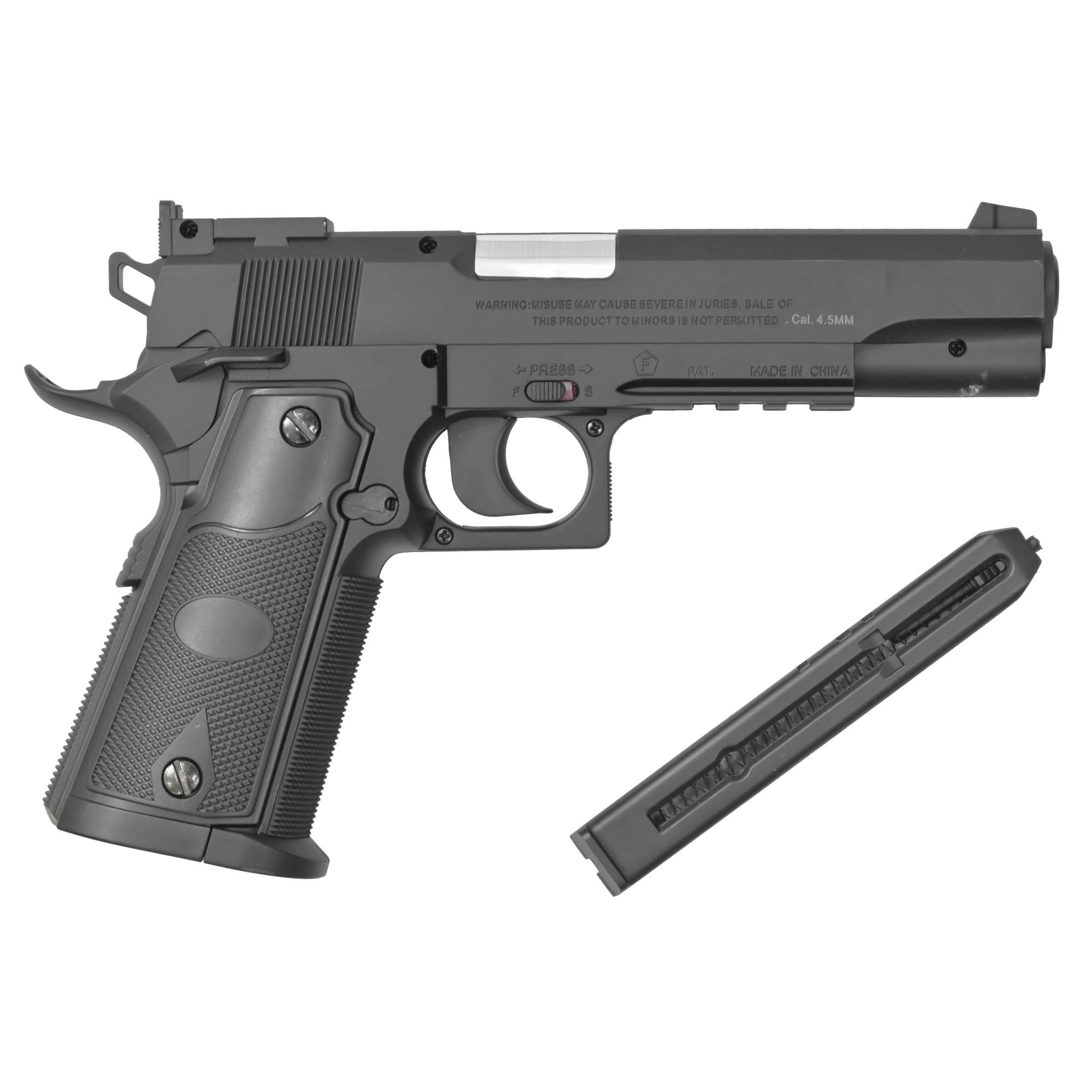 Пневматический пистолет Stalker S1911T 4,5 мм (ST-12051T)